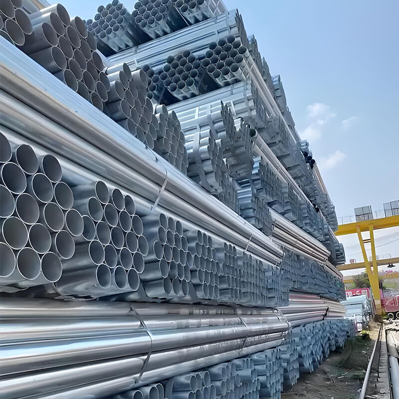 Large-Diameter Galvanized ERW Welded Steel Pipes Premium 6m Drill and 12m Oil Application Pipes
